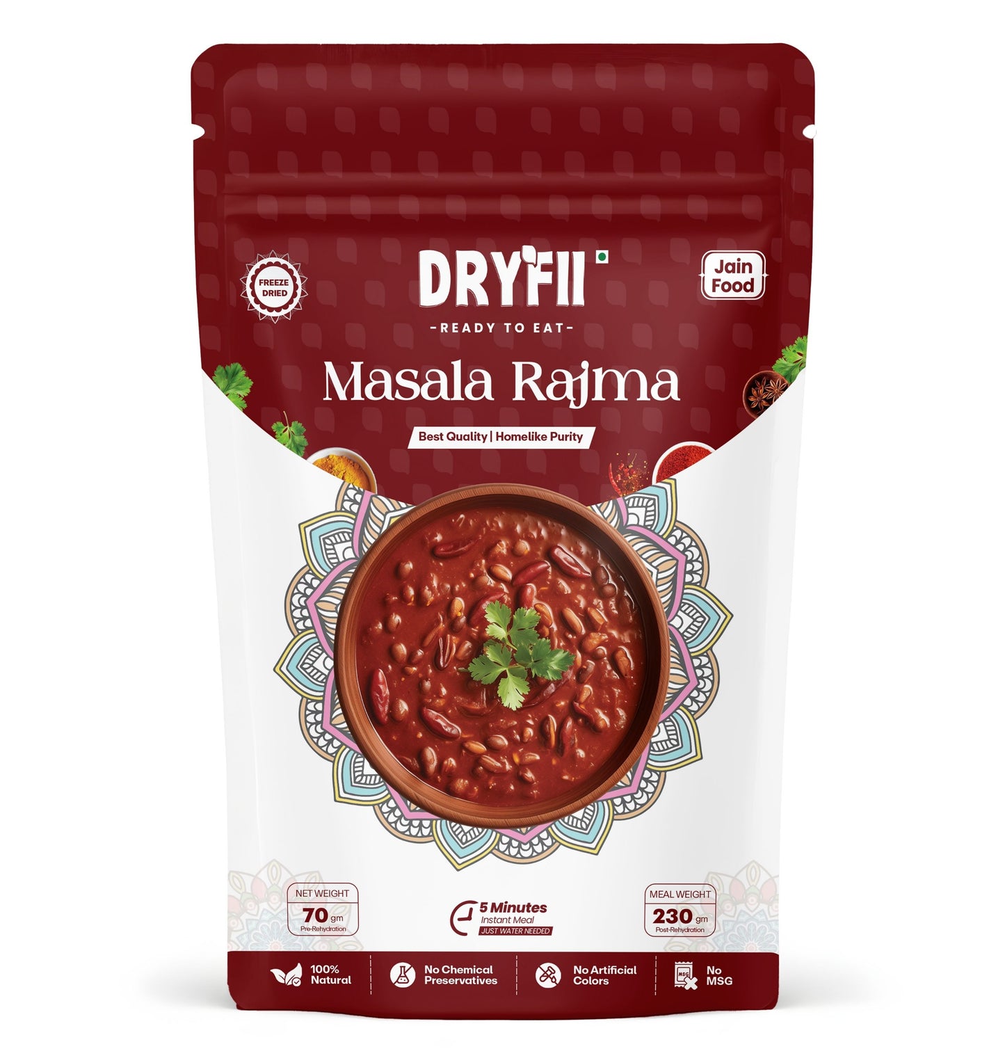 Jain Masala Rajma