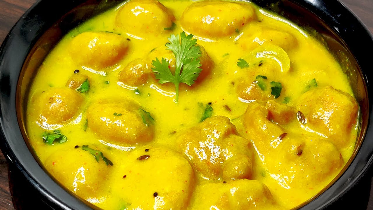 Jain Kadhi Pakora