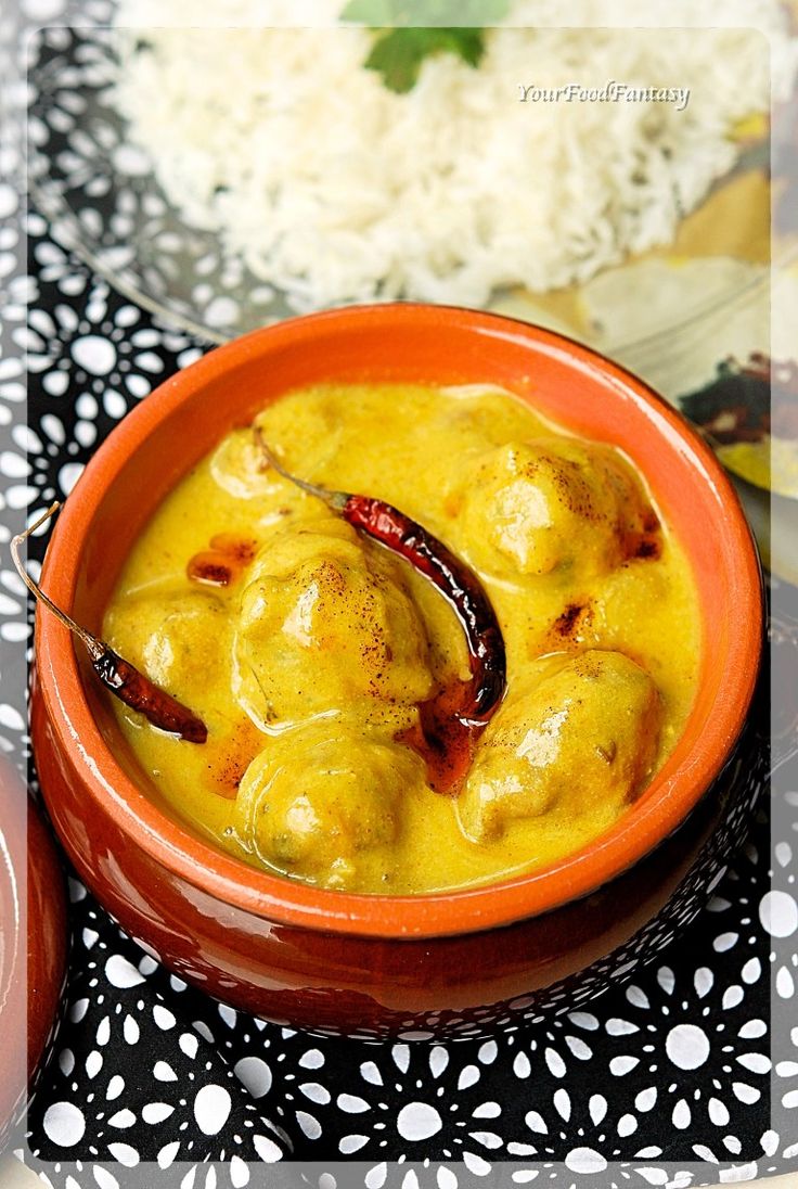 Jain Kadhi Pakora