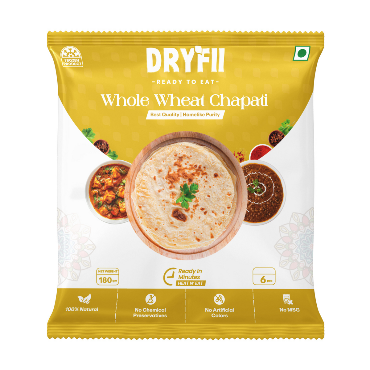 Readymadechef Roti Chapati (Roti) – Dryfii Ready-To-Eat