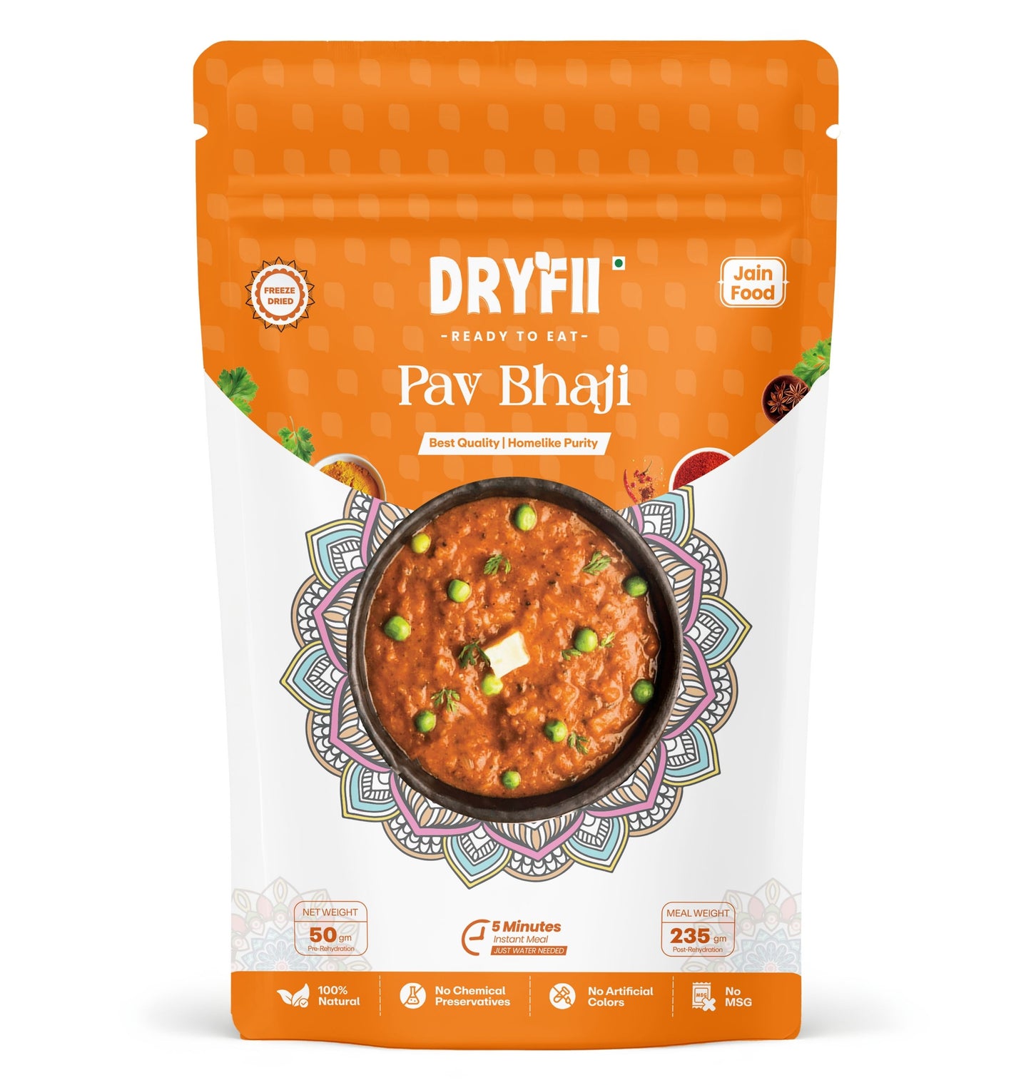 Jain Pav Bhaji