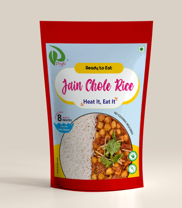 Jain Chole Rice